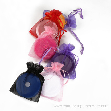 Custom Tape Measure with Colorful Silk Bag